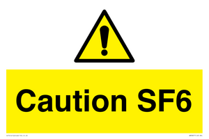 Caution SF6